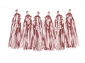 Taseļu virtene, rose zelts (Tassel garland, rose gold)
