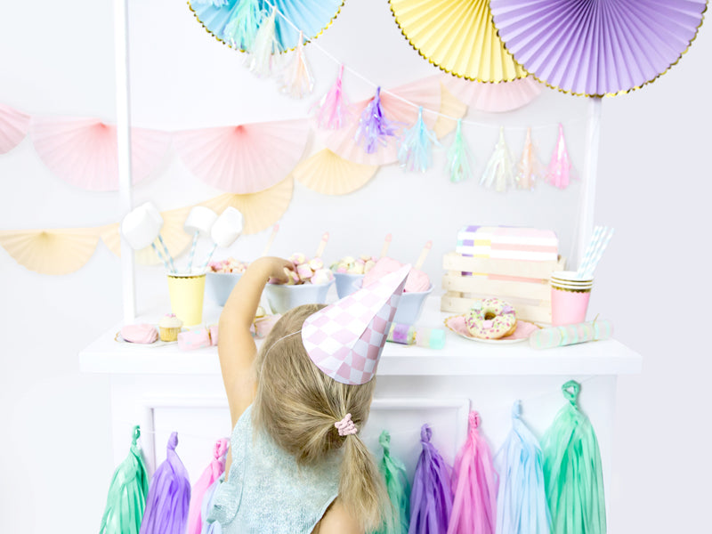 Taseļu virtene, dažādas krāsas, 1.2m (Tassel garland, mix, 1.2m)